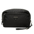 Prada Pouch Black Nylon Leather