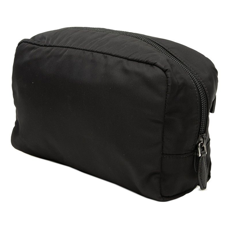 Prada Pouch Black Nylon Leather — view 2