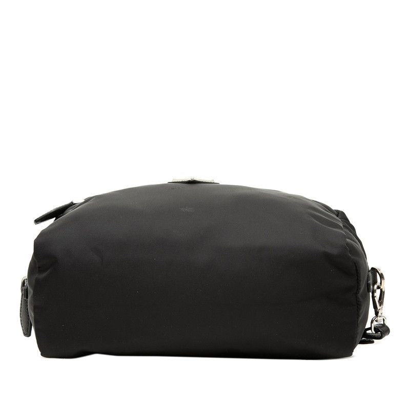 Prada Pouch Black Nylon Leather — view 3