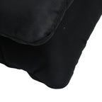 Prada Crossbody Chain Shoulder Bag Black Nylon — view 5