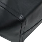 Prada Tote Shoulder Bag Black Leather — view 7
