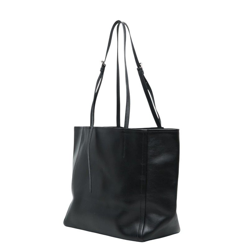 Prada Tote Shoulder Bag Black Leather — view 2