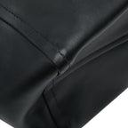 Prada Tote Shoulder Bag Black Leather — view 5