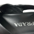 Prada Sandals 35 Black Leather — view 8
