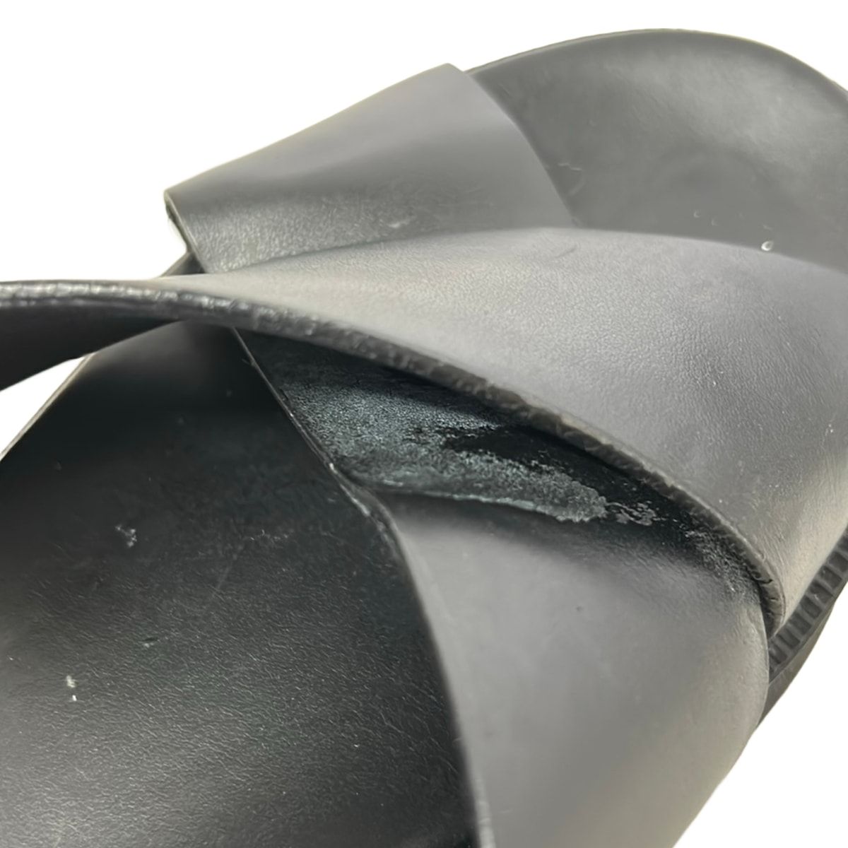 Prada Sandals 35 Black Leather — view 9