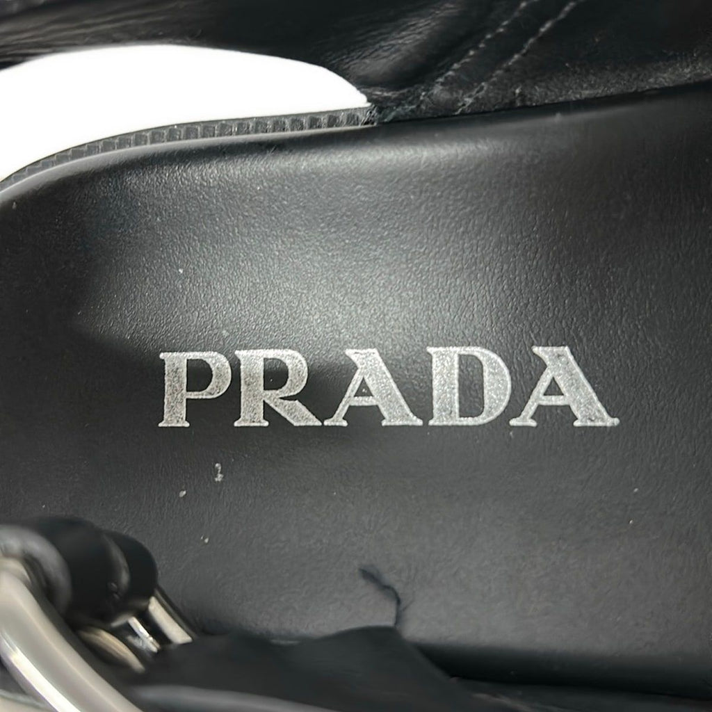 Prada Sandals 35 Black Leather — view 5