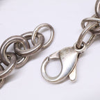 Tiffany & Co 925 Stars and Stripes Oval Tag Chain Bracelet — view 7