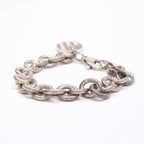 Tiffany & Co 925 Stars and Stripes Oval Tag Chain Bracelet — view 4