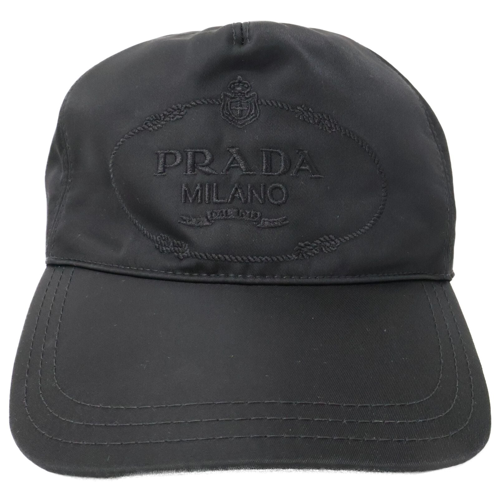 Prada Logo Embroidery Nylon Cap — view 2