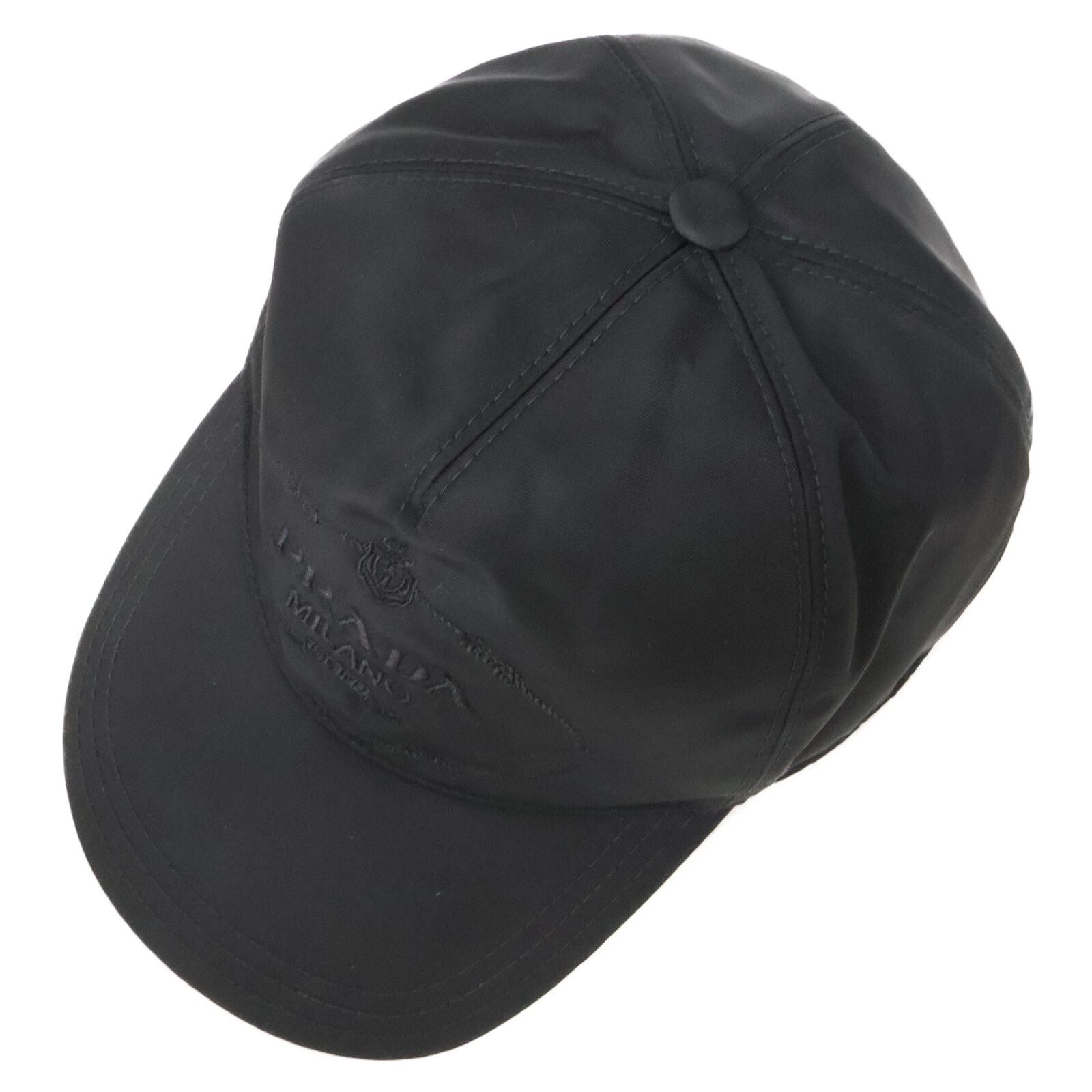 Prada Logo Embroidery Nylon Cap — view 6