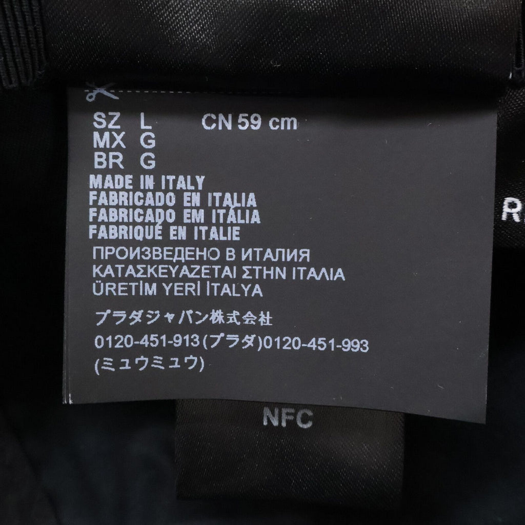 Prada Logo Embroidery Nylon Cap — view 8