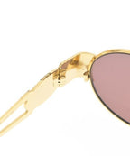Fendi Sunglasses Eyewear Gold — view 6