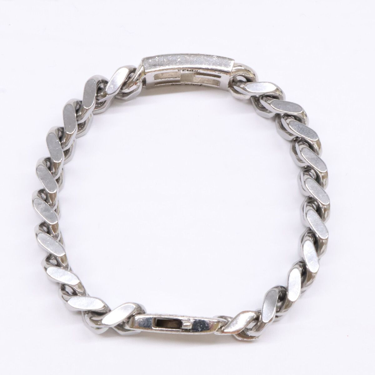 Fendi FF Logo Chain Bracelet — view 6
