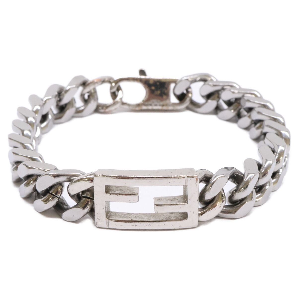 Fendi FF Logo Chain Bracelet — view 2