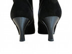 Hermes Long Boots Suede Black — view 3