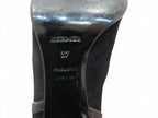 Hermes Long Boots Suede Black — view 5
