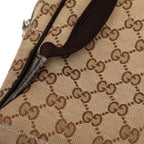 Gucci GG Canvas Backpack Beige Brown — view 4