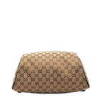 Gucci GG Canvas Backpack Beige Brown — view 3