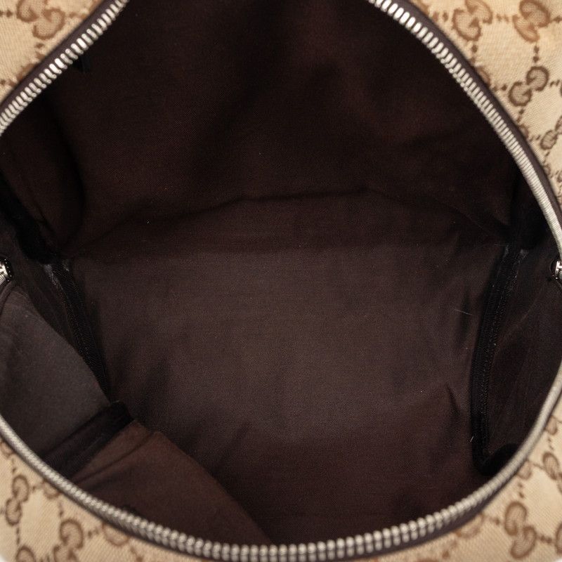 Gucci GG Canvas Backpack Beige Brown — view 6