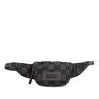 Gucci GG Nylon Waist Bag Gray