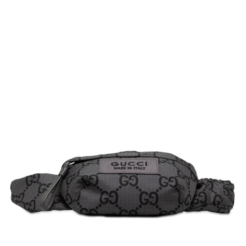 Gucci GG Nylon Waist Bag Gray — view 3
