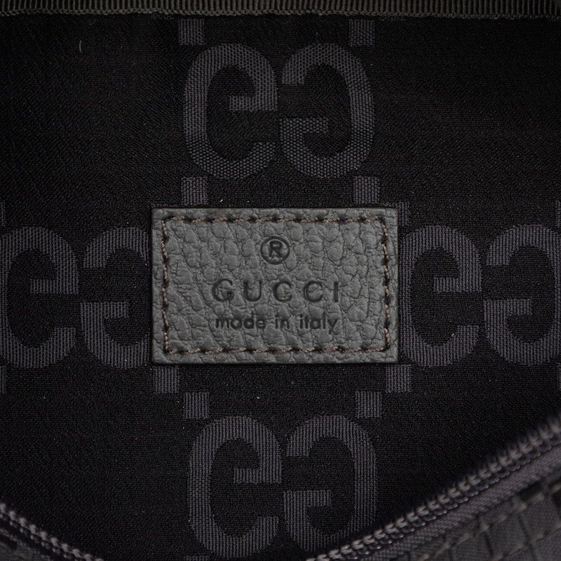 Gucci GG Nylon Waist Bag Gray — view 5