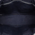 Hermes Fourre Tout PM Handbag Navy Canvas — view 4