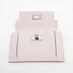 Hermes Kelly Pocket Compact Chevre Mysore Leather Wallet — view 3