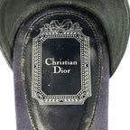Dior Sandals 40 D Navy Star Rhinestone — view 5