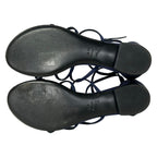 Dior Sandals 40 D Navy Star Rhinestone — view 4