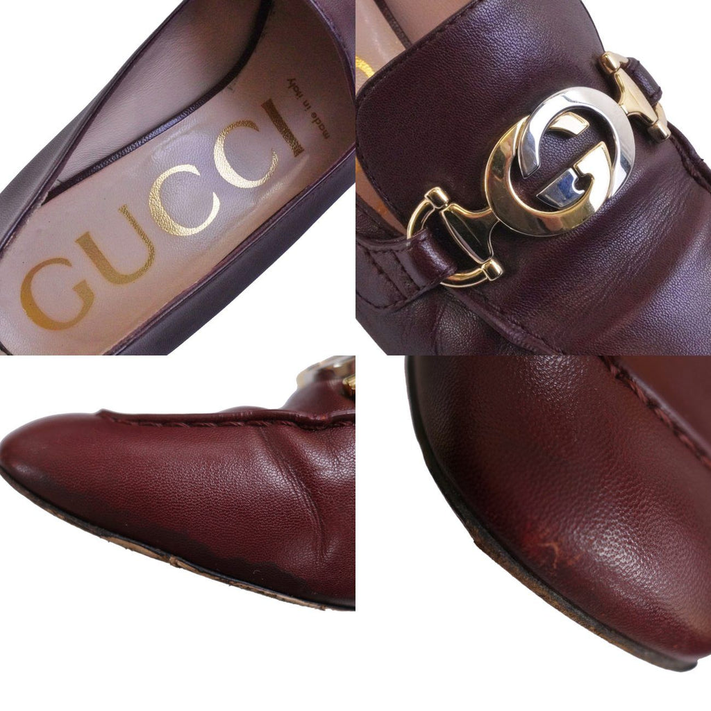 Gucci Loafers Moccasins Heels Interlocking GG — view 9