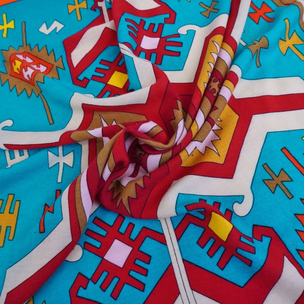 Hermes Scarf Shawl Carre 140 Geant — view 5