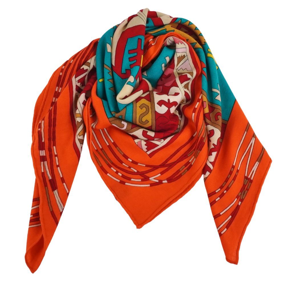 Hermes Scarf Shawl Carre 140 Geant — view 2