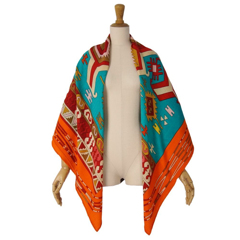 Hermes Scarf Shawl Carre 140 Geant — view 4