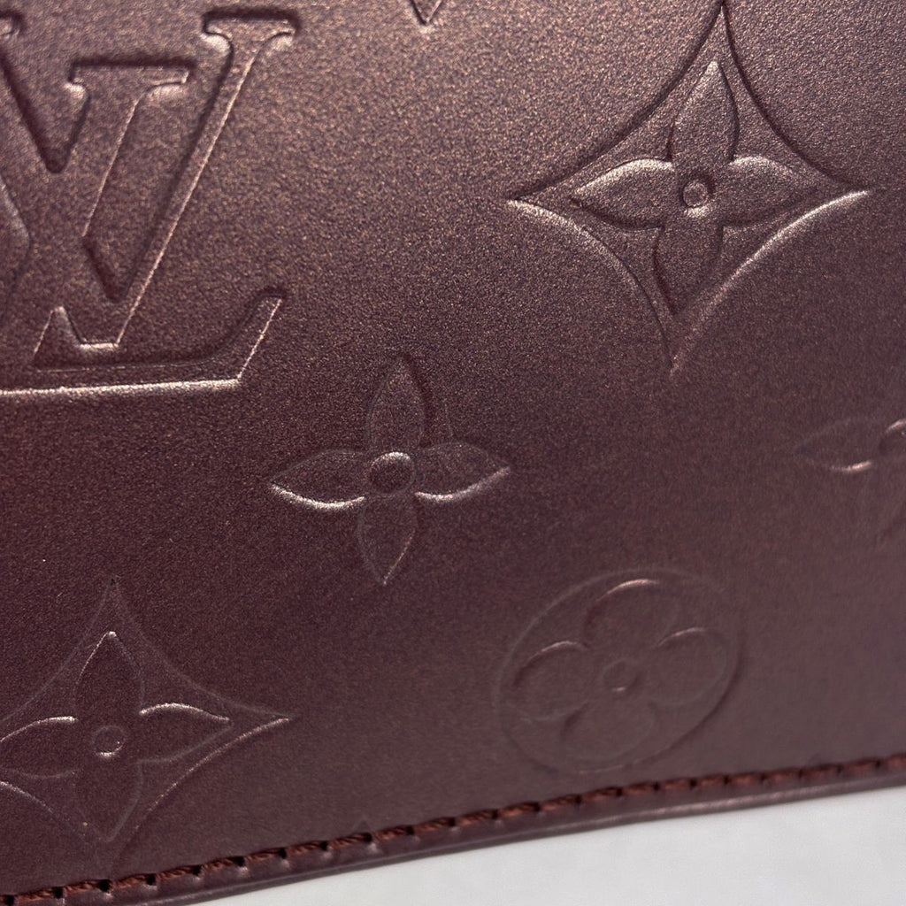 Louis Vuitton Alston Shoulder Bag Monogram Matte Violet — view 4