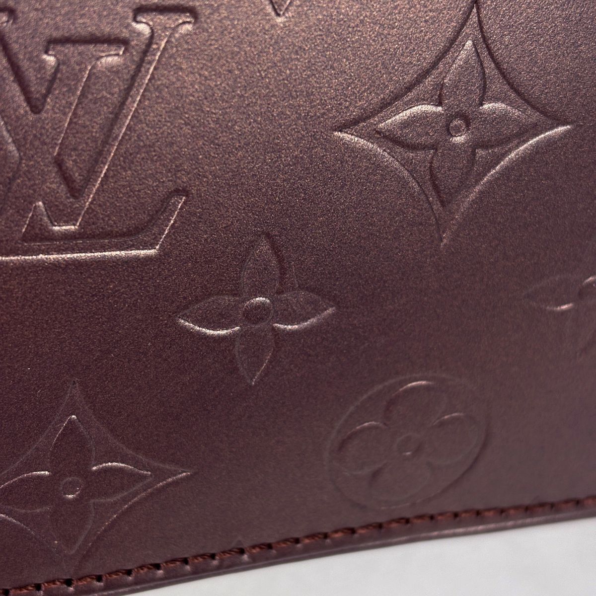 Louis Vuitton Alston Shoulder Bag Monogram Matte Violet — view 4
