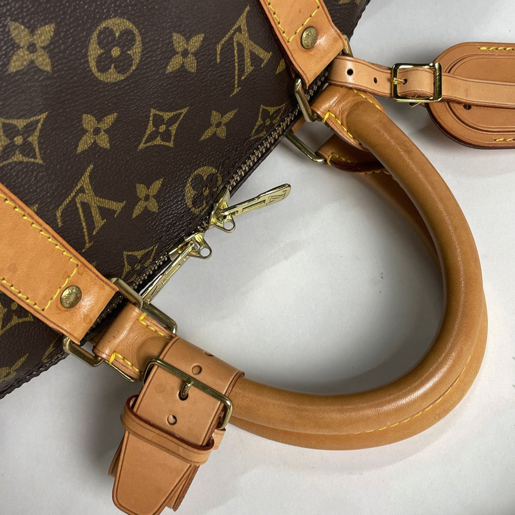 Louis Vuitton Keepall Bandouliere 50 2-Way Shoulder Bag Monogram Brown — view 9