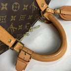 Louis Vuitton Keepall Bandouliere 50 2-Way Shoulder Bag Monogram Brown — view 9