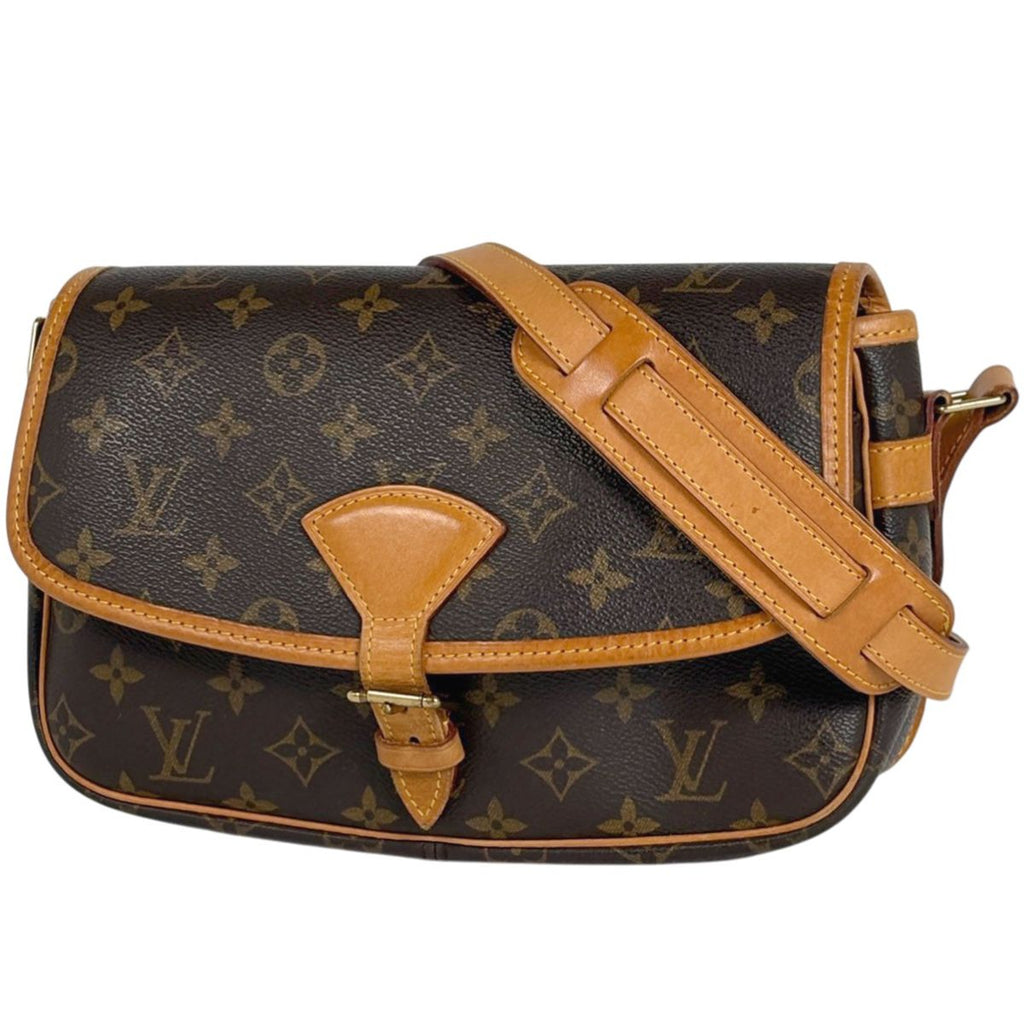 Louis Vuitton Sologne Crossbody Shoulder Bag Monogram Brown