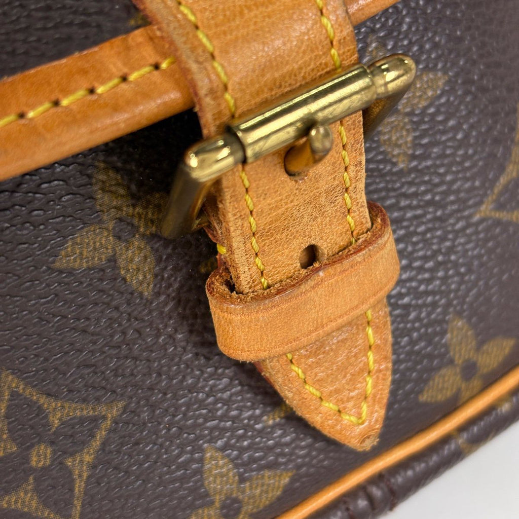 Louis Vuitton Sologne Crossbody Shoulder Bag Monogram Brown — view 4