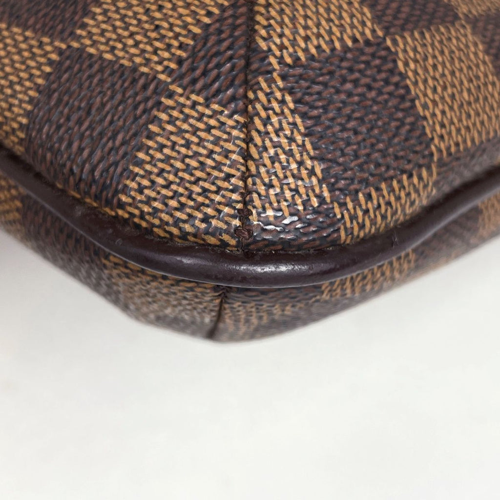 Louis Vuitton Musette Salsa Long Crossbody Shoulder Bag Damier Brown — view 3