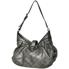 Louis Vuitton Solar PM Shoulder Bag Monogram Mahina Silver