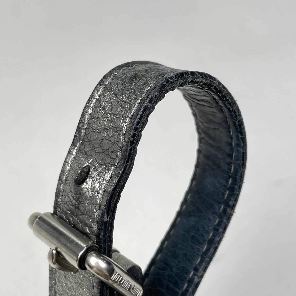 Louis Vuitton Solar PM Shoulder Bag Monogram Mahina Silver — view 8
