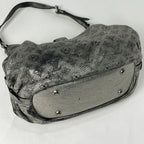 Louis Vuitton Solar PM Shoulder Bag Monogram Mahina Silver — view 2