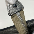 Louis Vuitton Solar PM Shoulder Bag Monogram Mahina Silver — view 6