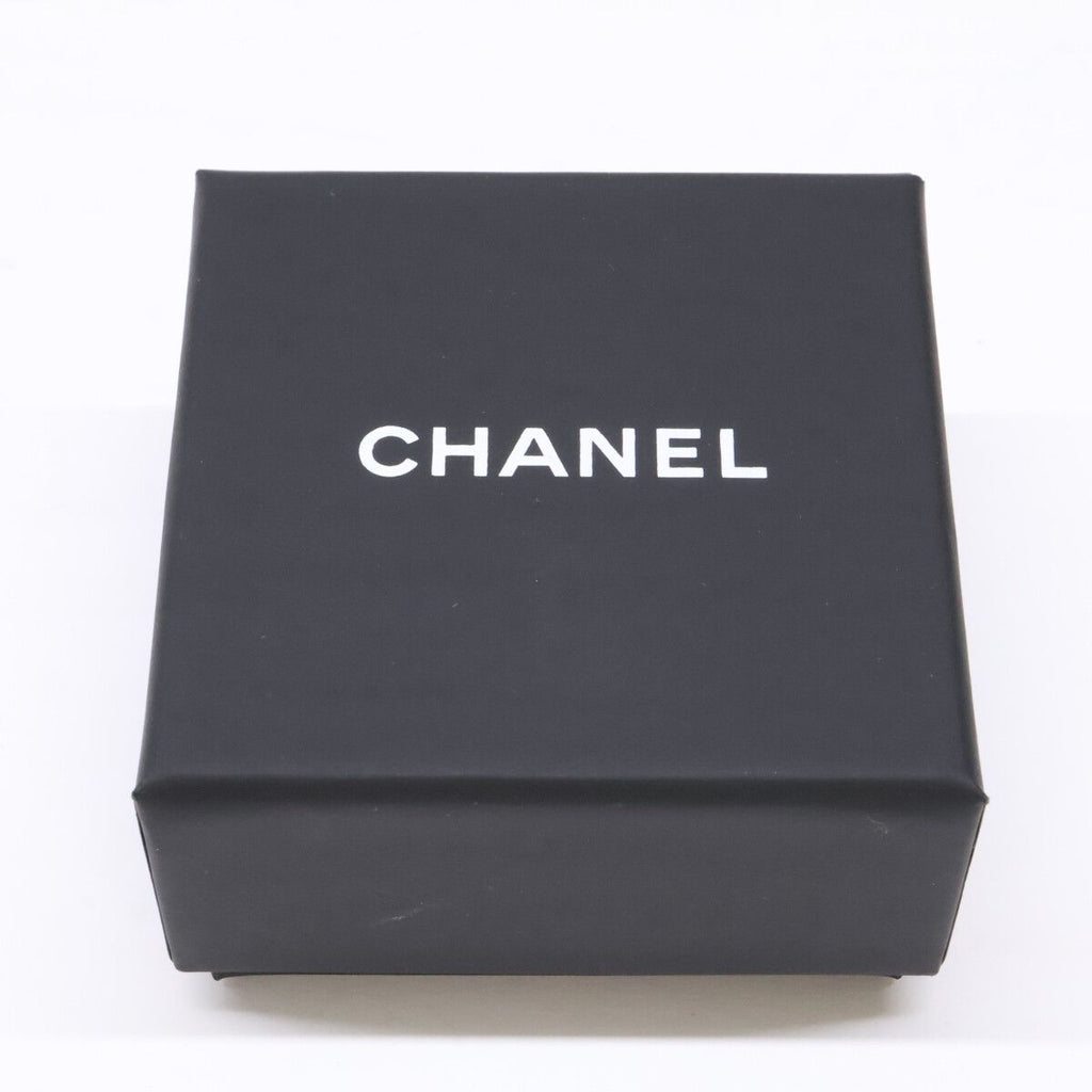 Chanel CC Logo Rhinestone Stud Earring — view 7