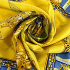 Hermes Carre 90 la Marine a Rames Scarf