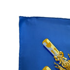 Hermes Carre 90 la Marine a Rames Scarf — view 4