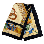 Hermes Carre 90 Normandy Coast Charm Scarf — view 8