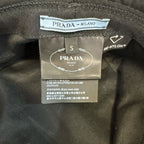 Prada Bucket Hat 57 Logo Triangle Plate — view 8
